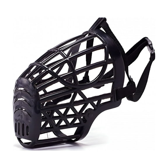 GASTROPOD Dog Muzzle Basket Cage Muzzle for Small,Medium,Large Dogs to Stop Barking,Biting and Chewing Basket Muzzle for Dogs