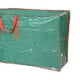 thumbnail image 3 of Bolsa de almacenamiento para árbol de Navidad, soporte para adornos navideños, organizador con cremallera Verde Pequeño, 3 of 9