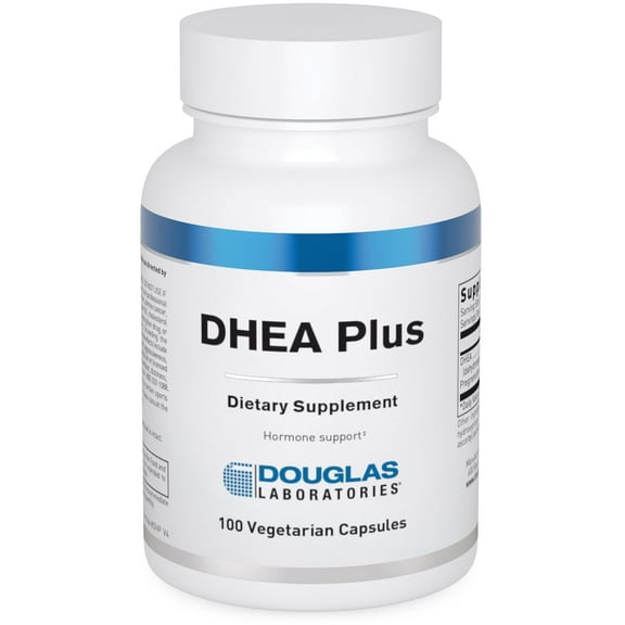 Douglas Laboratories DHEA Plus | 25 mg DHEA Plus Pregnenolone to Support Immune Health, Brain, Bones, Energy Metabolism, and Blood Lipid Metabolism* | 100 Capsules