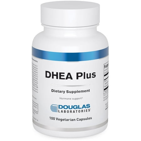 Douglas Laboratories DHEA Plus | 25 mg DHEA Plus Pregnenolone to Support Immune Health, Brain, Bones, Energy Metabolism, and Blood Lipid Metabolism* | 100 Capsules