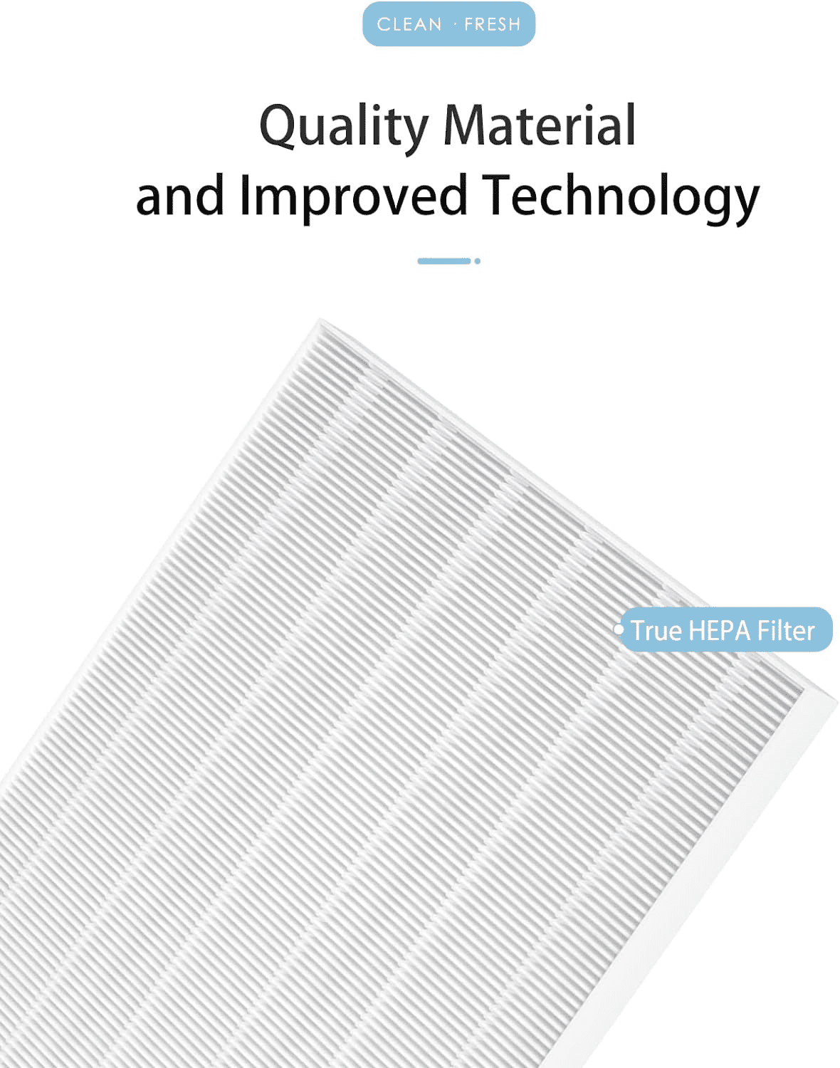 4-Pack 115115 Replacement HEPA Filter A for Winix C535, 5300-2, P300, 5300, 6300, 6300-2, AM90, C909, 9800, Repalce 115115