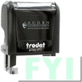 thumbnail image 1 of Self-Inking Fyi Stamp, Trodat Printy 4911, Press and Print Stamping, Impression Size 5/8" x 1-1/2", Up to 10,000 Impressions - Mint Green Ink, 1 of 10