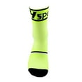 thumbnail image 2 of CUZIBR Wool Socks For Men Men Cycling Sport Crew Socks Letter Print Colorful Compression Sweat Stocking Comfy Dailywear,Green,One Size, 2 of 3