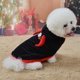thumbnail image 5 of Ropa de lana de Coral para perro y gato, manto suave para disfraz de Halloween con patrón, color negro, 5 of 8
