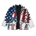 thumbnail image 4 of Kids Boys Girls' Independence Day Printed Personality Suit Jacket, 4 of 4