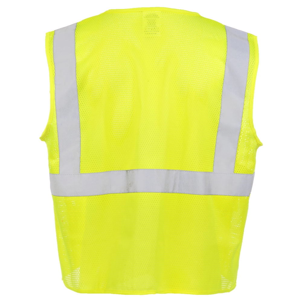 JJ Keller SAFEGEAR 3-pk. L/XL Type R Class 2 Safety Vest - High Visibility Lime