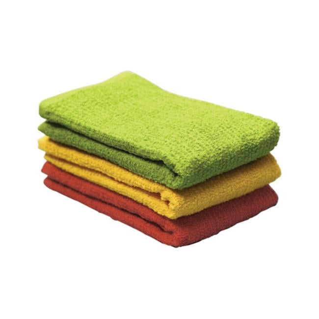 Northpoint 3 Stripe Viscose Bath Towel 100% Cotton 27" x 54" 