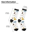 thumbnail image 2 of Fuzoiu Dinosaur Print Kids Socks For Boys Girls,Grip Crew Socks with Non Slip,Lightweight Stretch Crew Socks,Toddlers Crew Boot Socks, 2 of 5
