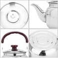 thumbnail image 3 of Stove Top Kettle, 750ml Stainless Steel Tea Kettle for Stove Top, Portable Teapot for Kitchen Camping Hiking, Induction and Electric Hobs, 3 of 5