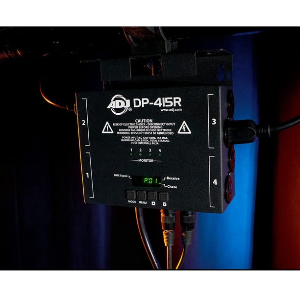 ADJ DP-415R Innovative Portable 4 Channel Stage Lighting DMX