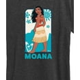 thumbnail image 3 of Disney Princess - Moana Full Body Portrait- Women's Short Sleeve Graphic T-Shirt, 3 of 5