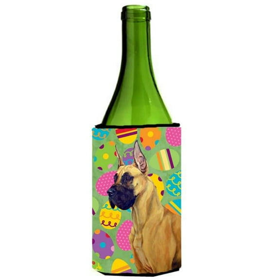 Great Dane Easter Eggtravaganza Wine Bottle Hugger