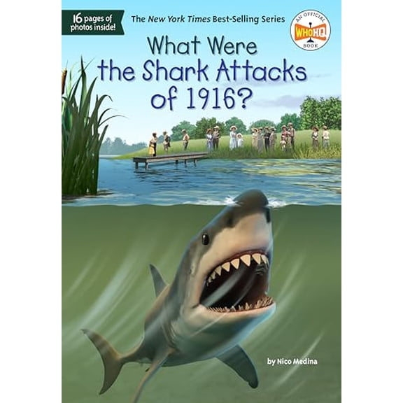 Pre-Owned What Were the Shark Attacks of 1916? (Paperback) 0593521587 9780593521588