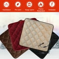 thumbnail image 5 of Car Seat Cushion, Soft Plush Car Seat Covers for Comfortable Driving,Universal Car Interior Accessories Memory Foam Seat Cushion, Autumn Winter Car Essentials (Beige)B Set, 5 of 8