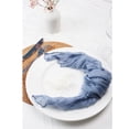 thumbnail image 3 of Holzlrgus Cheesecloth Napkins Set of 12, 20 x 20 Inch Gauze Dinner Cloth Napkins, Handmade Square Rustic Table Napkins for Parties Weddings Event Family Dinner Boho Boho Decoration, Dusty Blue, 3 of 7