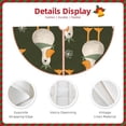 thumbnail image 3 of KLL Christmas Tree Skirt,Party Decorations Farmhouse for Christmas Decorations Holiday Party 30" -Mallard Ducks Wild Birds, 3 of 6