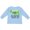 AE-Light Blue, variant on Yellowstone National Park Mountains and Bear Shape Boys or Girls Long Sleeve Toddler T-Shirt