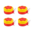 thumbnail image 1 of Pisexur 4PCS Clip Hummingbird Feeder Mini Handheld Bird Feeder Suction Cup with Perches for Outdoors Garden, Multifunctional Hummingbird Feeder Kit Includes Cleaning Brush, 1 of 6