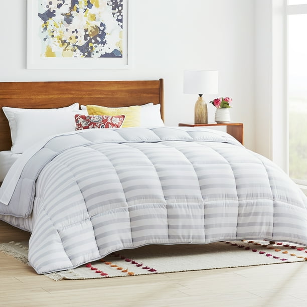 Linenspa Reversible Hypoallergenic Down Alternative Comforter Twin