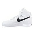 thumbnail image 4 of nike men's air force 1 high '07 white/black/white basketball shoe 13 men us, 4 of 6