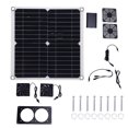 thumbnail image 2 of Kit de Ventilador de Escape de Energía Solar, Panel Solar de 43.4cfm 12W Para Invernadero, 2 of 7