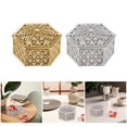 thumbnail image 2 of ZPAQI 12Pcs Plastic Favors Boxes with Lid Wedding Candy Storage Container for Party, 2 of 15