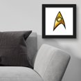 thumbnail image 6 of Gallery Pops Star Trek - Sciences Insignia Wall Art, Black Framed Version, 12" x 12", 6 of 6