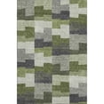 thumbnail image 2 of Addison Rugs Mayfield Washable Transitional Geometric Olive Rectangle Rug, 9' x 12', 2 of 6