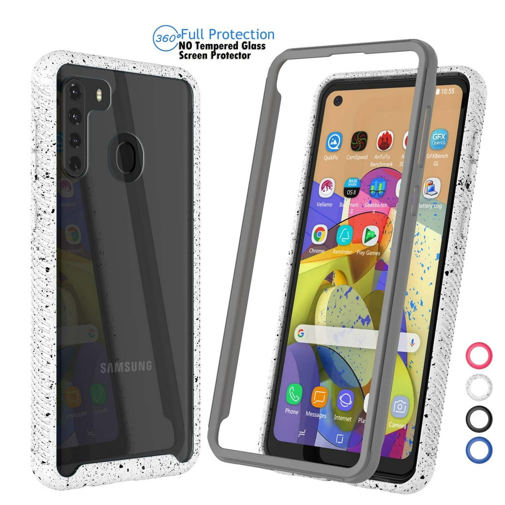Galaxy A21 4G Case, Case Cover for 2020 Galaxy A21 4G, Njjex FullBody