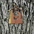 thumbnail image 2 of Baby Jesus - Cedar Ornament, 2 of 4