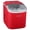 Red, variant on Magic Chef Portable Countertop Ice Maker, 27 Lbs. per Day, Mint Green