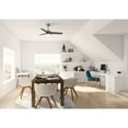 thumbnail image 5 of Hunter 44 inch Indoor Ceiling Fan with LED Light and Remote Control - Standard Mount Ceiling Fan, 3 Blades, For Bedroom, Living Room, or Kitchen - Sentinel 50393, Brushed Slate, 5 of 16