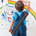 thumbnail image 2 of KAKOWELY Extendable Plastic Telescopic Document Painting Paper Storage Tube Box(Black,Extra Small),18.5"X2.76"X2.76", 2 of 5