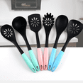 thumbnail image 5 of Utensilios de cocina de nailon, pala para freír antiadherente, cuchara densa, más cocina de cocina, sistema de 2 piezas, 5 of 5