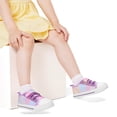 thumbnail image 3 of Kushyshoo Kids Canvas Shoes Pink Casual Children Sneaker Size 12 Little Girls, 3 of 7