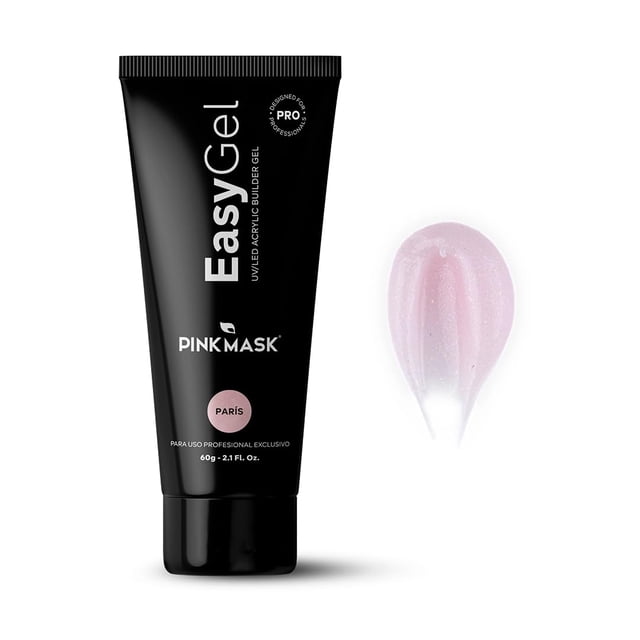 Gel constructor para uñas PINK MASK Easy Gel PINK MASK 60 g extensión rápida