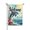 Style 12, variant on Spring Garden Flag Garden Flag Welcome For Outside A Dolphin And A Turtle In The Ocean With A Waterfall In The Background. 12×18 In Double Yard Flag Outdoor Farmhouse Decoration Home Festival