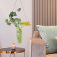 thumbnail image 1 of Hytrove Adorno De Pared Con Hojas Suculentas Simuladas Para Interior Verde, 1 of 7