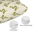 thumbnail image 5 of Vsdgher Green Snake Print Pillow Cases -Iconic Collection Pillowcases -Extra Soft, Not easy to deform,not pilling Export quality, 5 of 8