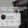 thumbnail image 3 of Guantes de entrenamiento LIFECT Essential para levantamiento de pesas sin dedos, 3 of 8