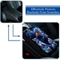 thumbnail image 5 of Ice Hockey Soft, Comfortable, Furry, Printed Car Armrest Pad Cover - 12.5x8.2 Inch, 5 of 6