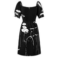 thumbnail image 5 of Drum kit black and white Sleeveless Dress prom dresses 2024 womens dress, 5 of 6