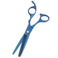 thumbnail image 5 of Portable 6 Inch Length Thinning Scissors for Long Short Thick Hard Soft Hair for Men Women Blue, 5 of 6