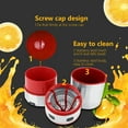 2024 Portable Small Stainless Steel Orange Juicer Manual Fruit Squeezer
