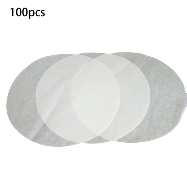 ENJOYW 100Pcs Non Sticky Baking Paper Bread Snack Steamer Air Fryer Sheet Kitchen Tool Baking Paper