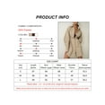 thumbnail image 3 of hirigin Fall Shirt Dresses for Women, Solid Color Lapel Long Sleeves Slim-Waist One-Piece for Ladies, White/Khaki/Brown, 3 of 3