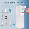 thumbnail image 4 of GYTF Automatic Soap Dispenser , 8.53 oz/550ml Touchless USB Rechargeable Dispenser Electric Wall Mounted 4 Levels Adjustable Foam Soap Dispenser Pump for Bathroom,Kitchen, 4 of 7
