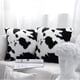 thumbnail image 1 of Funda de almohada con estampado de vaca, funda de cojín para sofá, fundas de almohada cuadradas decorativas para sofá, 2 piezas, 1 of 5