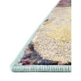 thumbnail image 6 of Unique Loom Haerfest Collection Area Rug - Peru (7' 10" Square Multi/Blue), 6 of 7