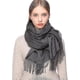 thumbnail image 1 of Bufanda cálida de invierno Pashmina chal para mujeres y hombres bufandas largas y suaves, 1 of 5